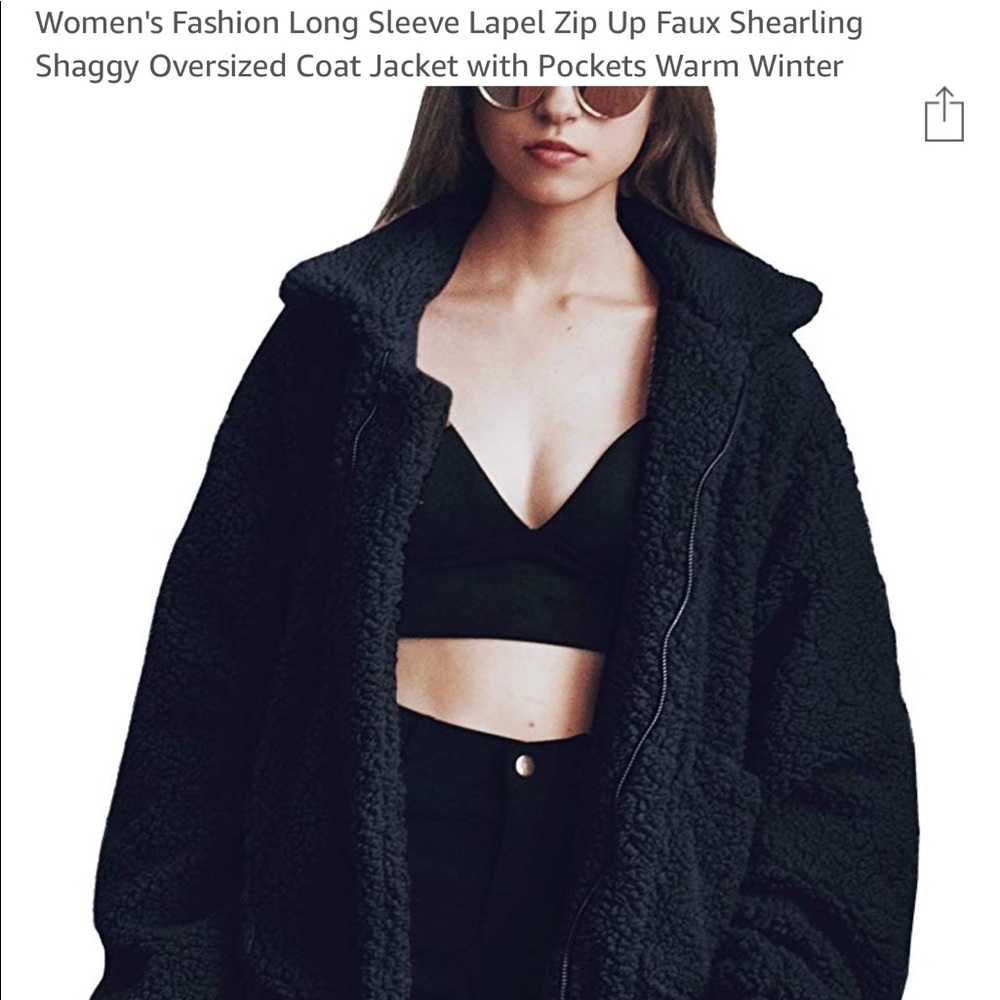 Black Oversized Jacket